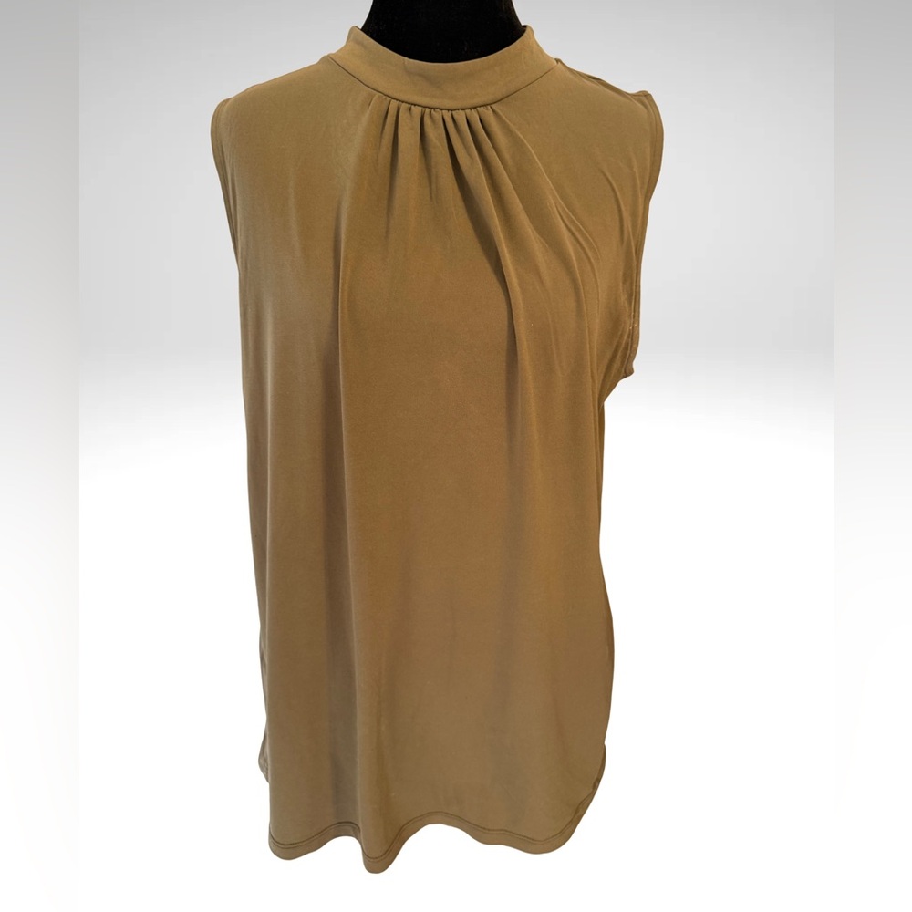 Banana Republic Green Sleeveless Blouse